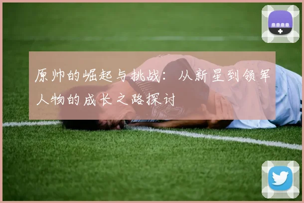 原帅的崛起与挑战：从新星到领军人物的成长之路探讨